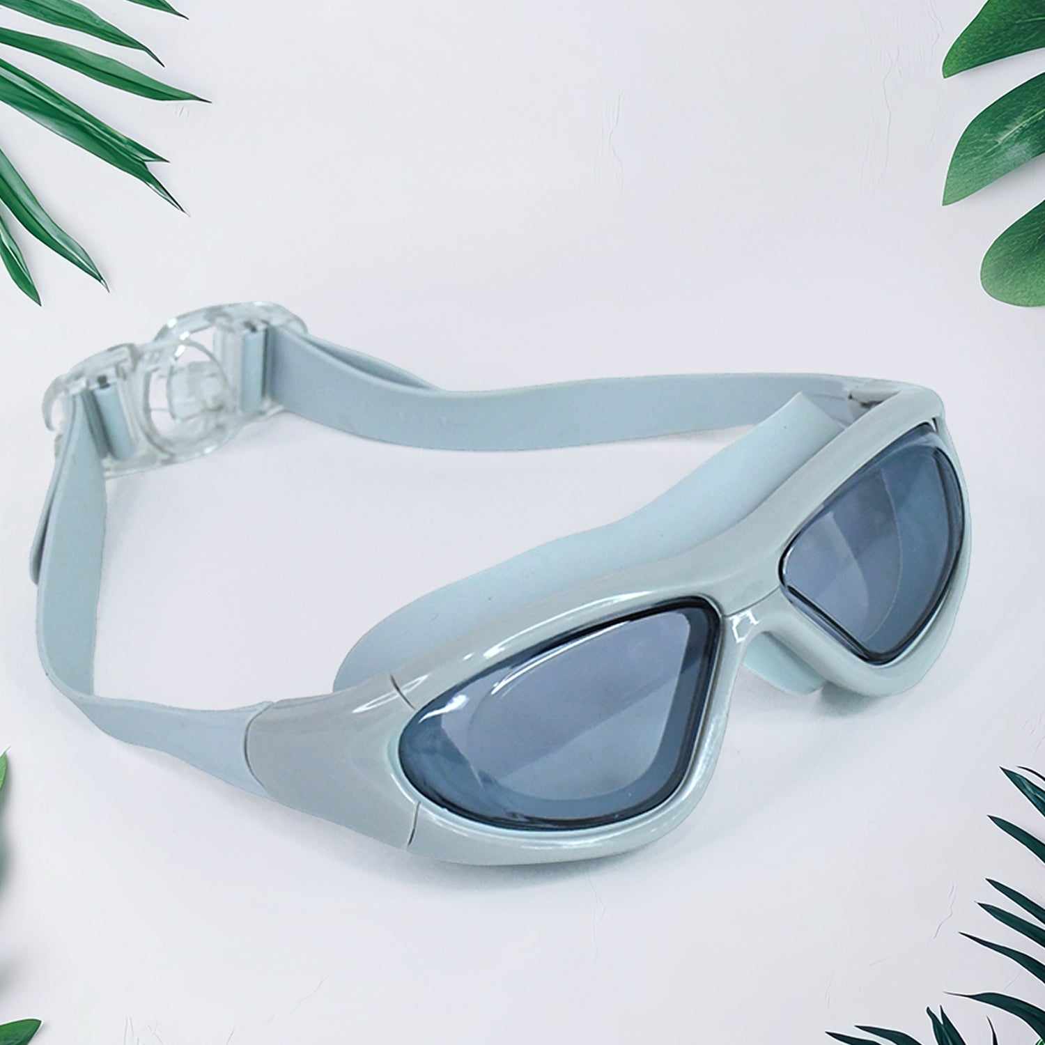 Knx Premium Wide Vision Swimming Goggles With protective hard case (1 Pc) Knx Premium Wide Vision Swimming Goggles With protective hard case (1 Pc)